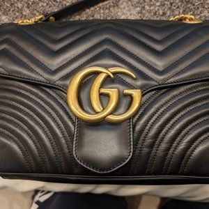 Gucci Marmont Bag Black Medium